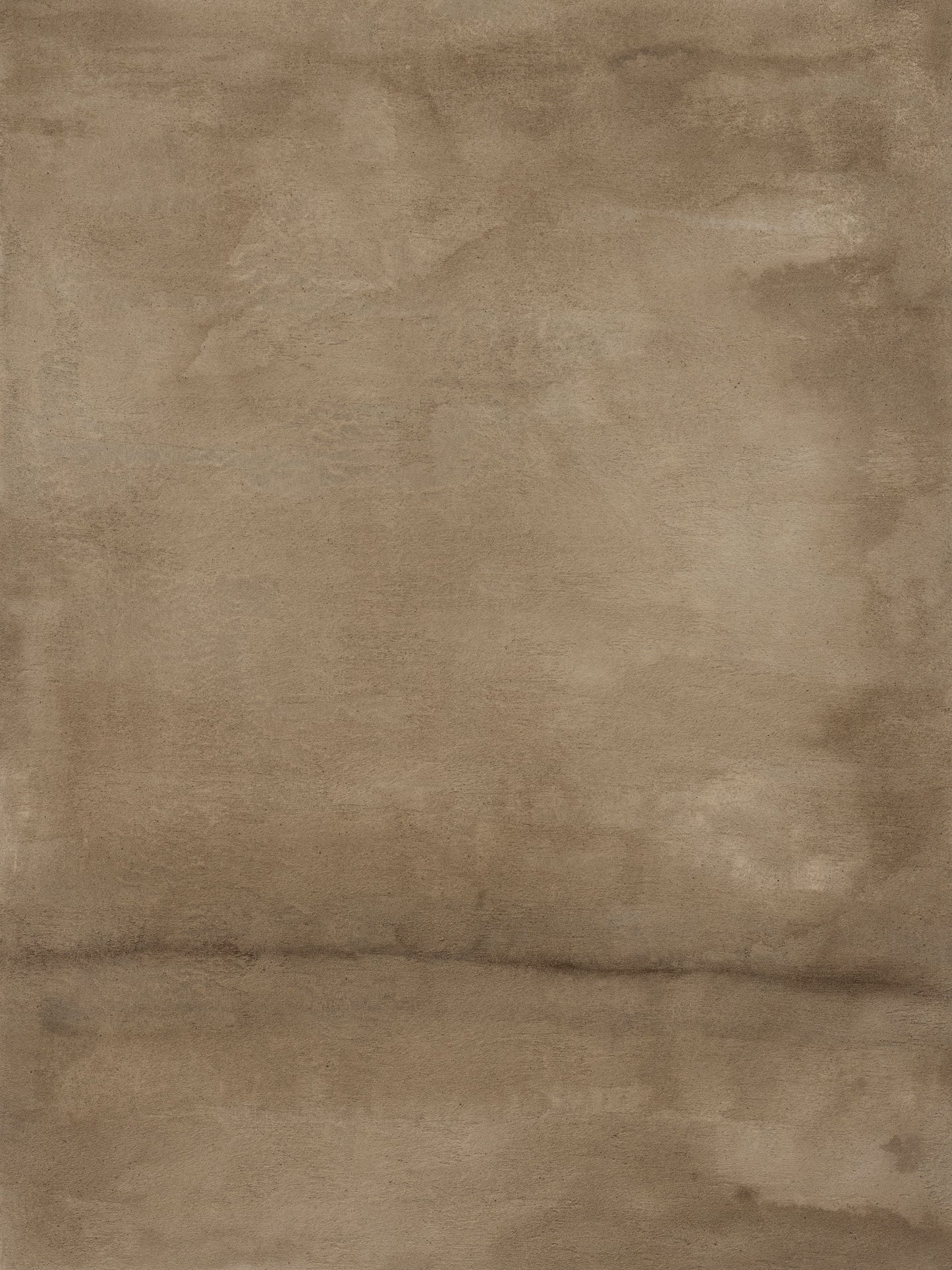 Abstract artwork in warm brown tones with subtle textures and faint horizontal shading near the bottom.